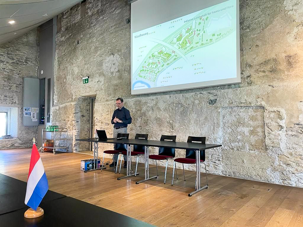 Frank Werner attends Internationales Planertreffen in Visp